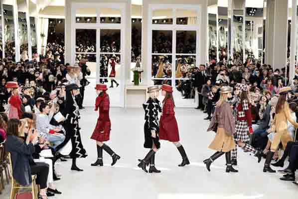 desfile de moda de Coco Chanel