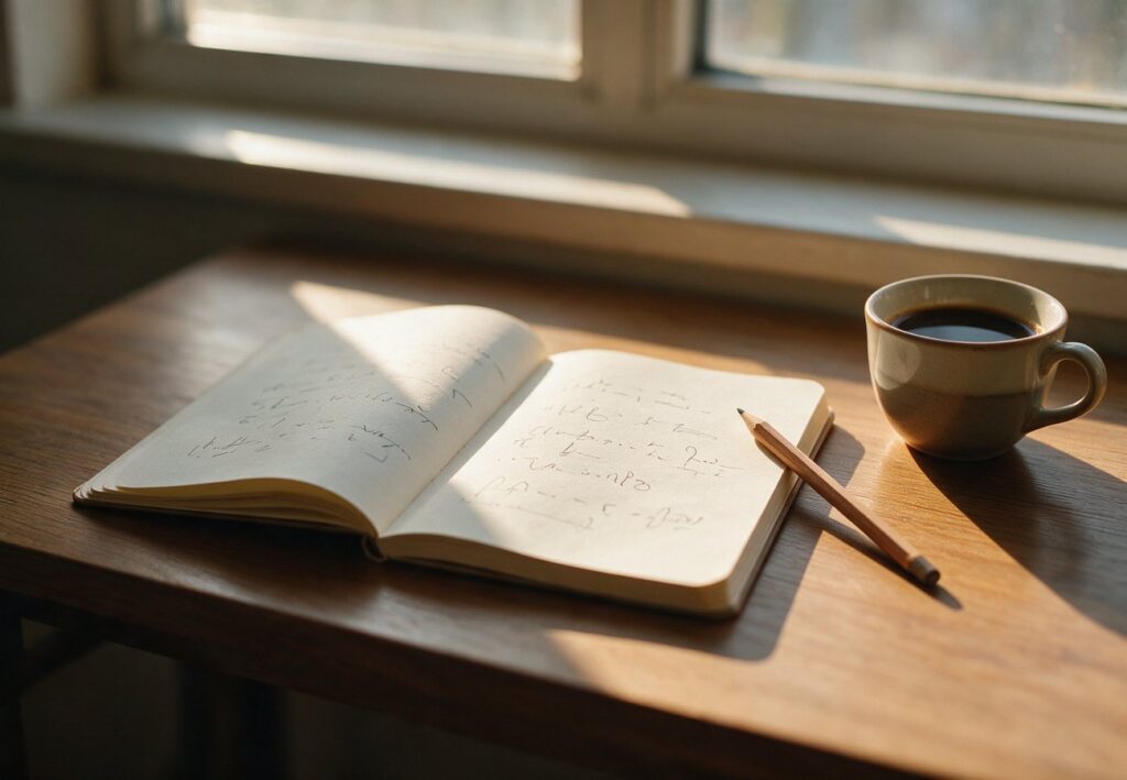 Passé composé o imparfait: cuaderno con apuntes de gramática francesa